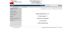 Desktop Screenshot of bip.mzz.com.pl